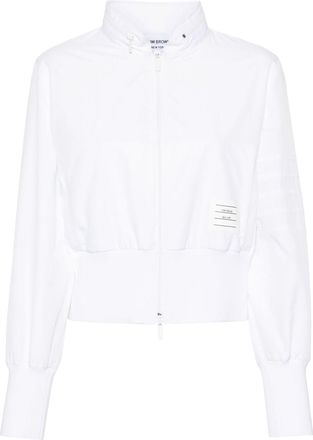Thom Browne Jack met vier strepen - Wit