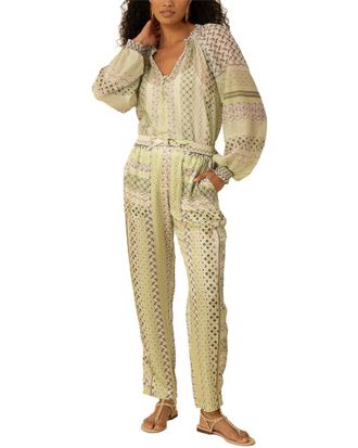 Hale Bob Rhea Silk-Blend Pant