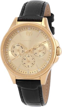 Technomarine MoonSun Quartz Gold Dial Unisex Watch TM-822060