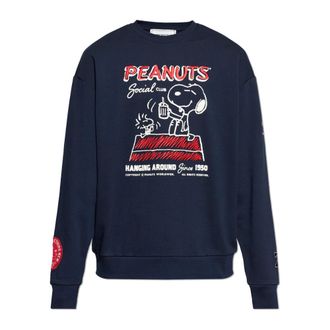 Iceberg Sweatshirts, male, Blue, Size: XL Sweatshirt with print