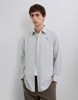 Scalpers Country K - Camicia a quadri color senape-Giallo