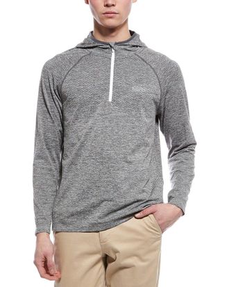 Ben Sherman Knit 1/4-Zip Hoodie