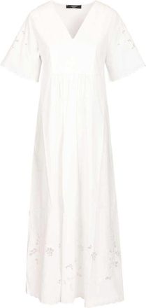 Max Mara Cotton Jersey And Poplin Dress
