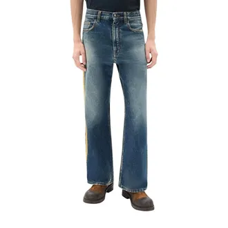 Ann Demeulemeester Straight Jeans, male, Blue, Size: W30 Alarik 5 Jeans