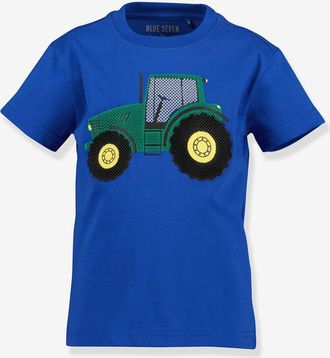 Blue Seven T-Shirt mit 3D-Traktor Jungen BLUE SEVEN aquamarine