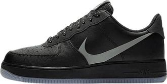 Nike Fitness, Heren, Zwart, 45 EU, Leer, Air Force 1 Low 07 LV8