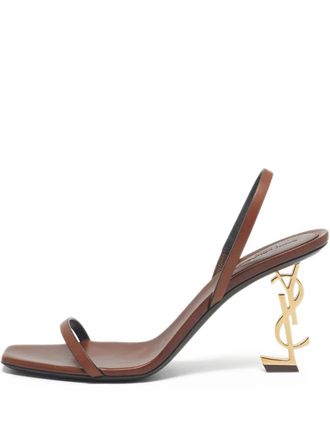 Saint Laurent Opyum sandalen - Bruin