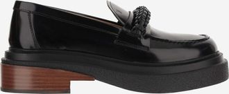 Tod's Black Slip On Loafers