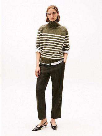 Tommy Hilfiger Pantal&oacute;n slim recto de raya diplom&aacute;tica