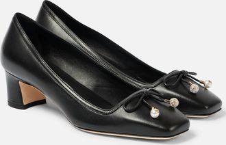 Jimmy Choo London Womens Elme 45 Heels In Black