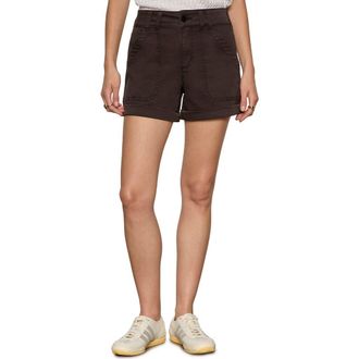 Sanctuary Wander On Denim Shorts in Obsidian Black at Nordstrom, Size 25