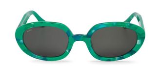 Mr.Boho Solarte BPM7-11 Mens Sunglasses Green Size 51