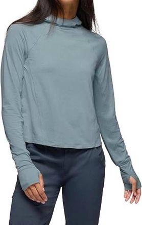 Prana Sol Searcher Sun Hoodie In Salt Water
