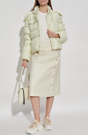 Moncler Erea Down Jacket, Womens, Green