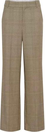 Gestuz Broeken, Dames, Groen, M, Leer, GZevaldi Broek