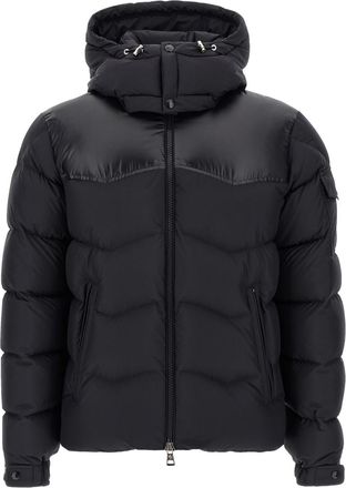 Moncler Black Quilted Down Jacket