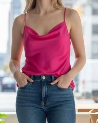 Ramy Brook Abigail Camisole Top In Pink