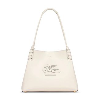 Etro Etro, Tote Bags, female, Beige, Size: ONE SIZE White Shopper Bag