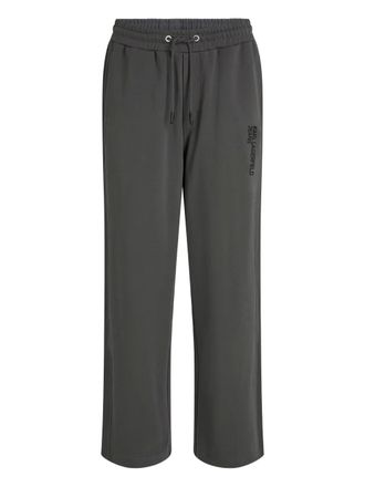 Karl Lagerfeld drawstring track pants - men - Organic Cotton - S - Grey