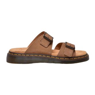 Dr. Martens Sliders, male, Brown, Size: 9 US Josef Slide Sandal