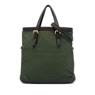 Louis Vuitton Pre-owned Womens Monogram Mini Lin Francoise - Dark Green Textile - One Size