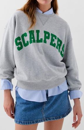 Scalpers Corporate Sweater in Greymelange at Nordstrom, Size X-Small Eu