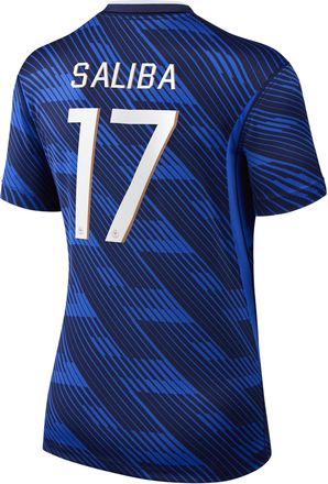Nike William Saliba France National Team 2026 Stadium Home Nike Womens Dri-FIT Soccer Jersey in Blue | NN203949103-FFF
