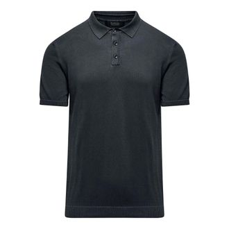 Bomboogie Polo de algod&oacute;n con cuello - Knitwear - Hombre - Azul - 2XL
