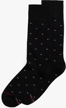 Tommy Hilfiger Mens Trouser Sock 2-Pack - Black