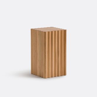 La Redoute Interieurs Eiken bijzettafel, eiken fineer, Onate