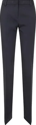 Ermanno Scervino Tailored Bootcut Trousers with Flared Hem and Refined Finish