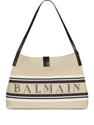 Balmain Beige Release Medium Tote