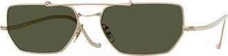 Oliver Peoples OV1385St Edition 7 534852 Mens Sunglasses Gold Size 55