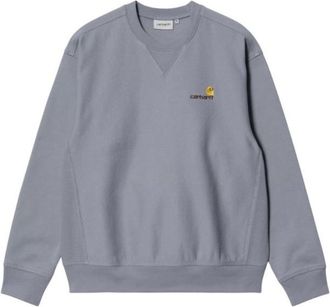 Carhartt Work in Progress Blue Crew Neck Sweatshirt