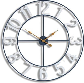 Sorbus Decorative 32in Numeral Wall Clock