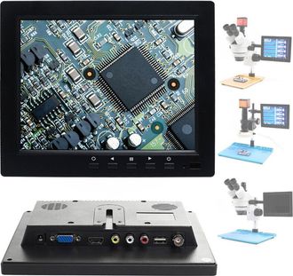 OEM Pantalla De Microscopio Hdmi, Vga Y Av De 8 Pulgadas