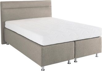 Westfalia Polsterbetten Boxspringbett wahlweise mit LED-Beleuchtung