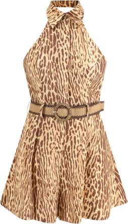 Zimmermann Abito corto con stampa - Toni neutri