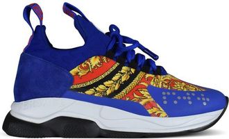 Versace Sneakers Chain Reaction Blauw