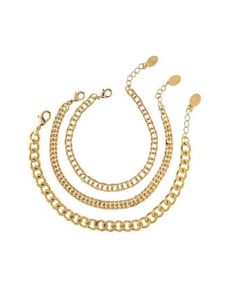 Rivka Friedman 18K Plated Stackable Bracelet
