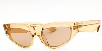 Burberry Brown Mirror Cat Eye Ladies Sunglasses BE4425U 40635A 55