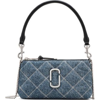 Marc Jacobs The Quilted Snapshot Pochette Bag in Light Wash Indigo at Nordstrom Rack