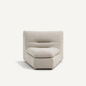 AM.PM Modulaire hoek in gestructureerde viscose en linnen, GIULIANO