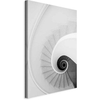Artgeist Imagen - Escalera Blanca (1 Pieza) Vertical