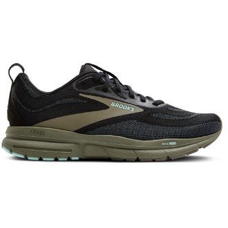 Brooks Mens Trace 4 Road-Running Shoes Black 10.5