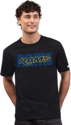 Starter Mens Starter Black Los Angeles Rams Smart Tech Prime Time T-Shirt at Nordstrom, Size Xx-Large