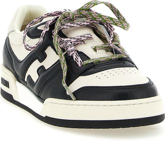 Fendi Womens Bicolor Calfskin Athletic Sneakers