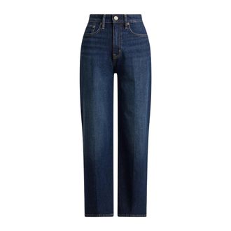 Ralph Lauren Rechte jeans - Dames - Jeans - Blauw - Maat: W30 Katoen