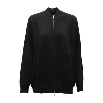 Max Mara Cardigans, female, Black, M, Teorema Cardigan