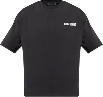 Dsquared2 T-shirt con logo - Nero